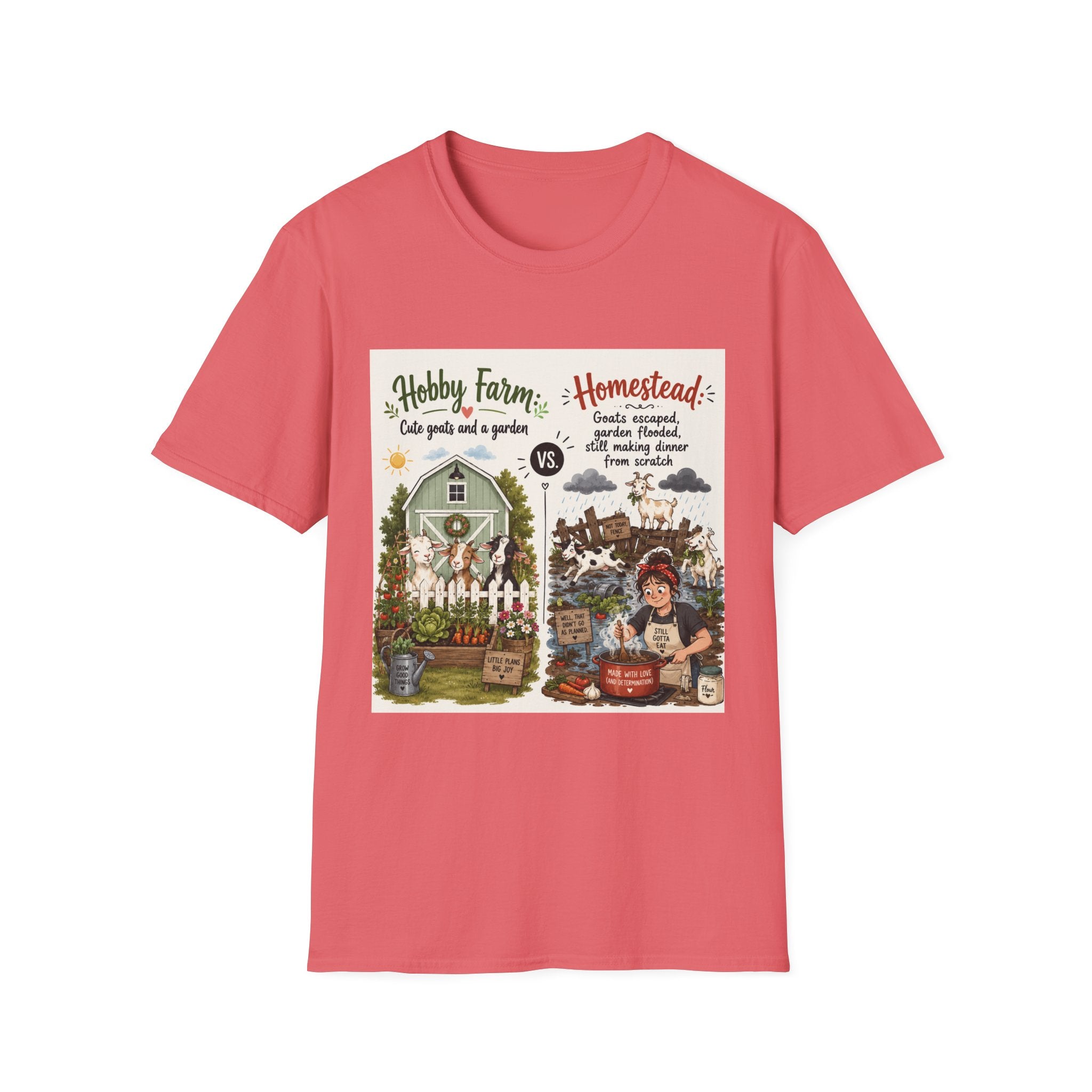 Goats Escaped Again T-Shirt | Hobby Farm/Homestead Collection