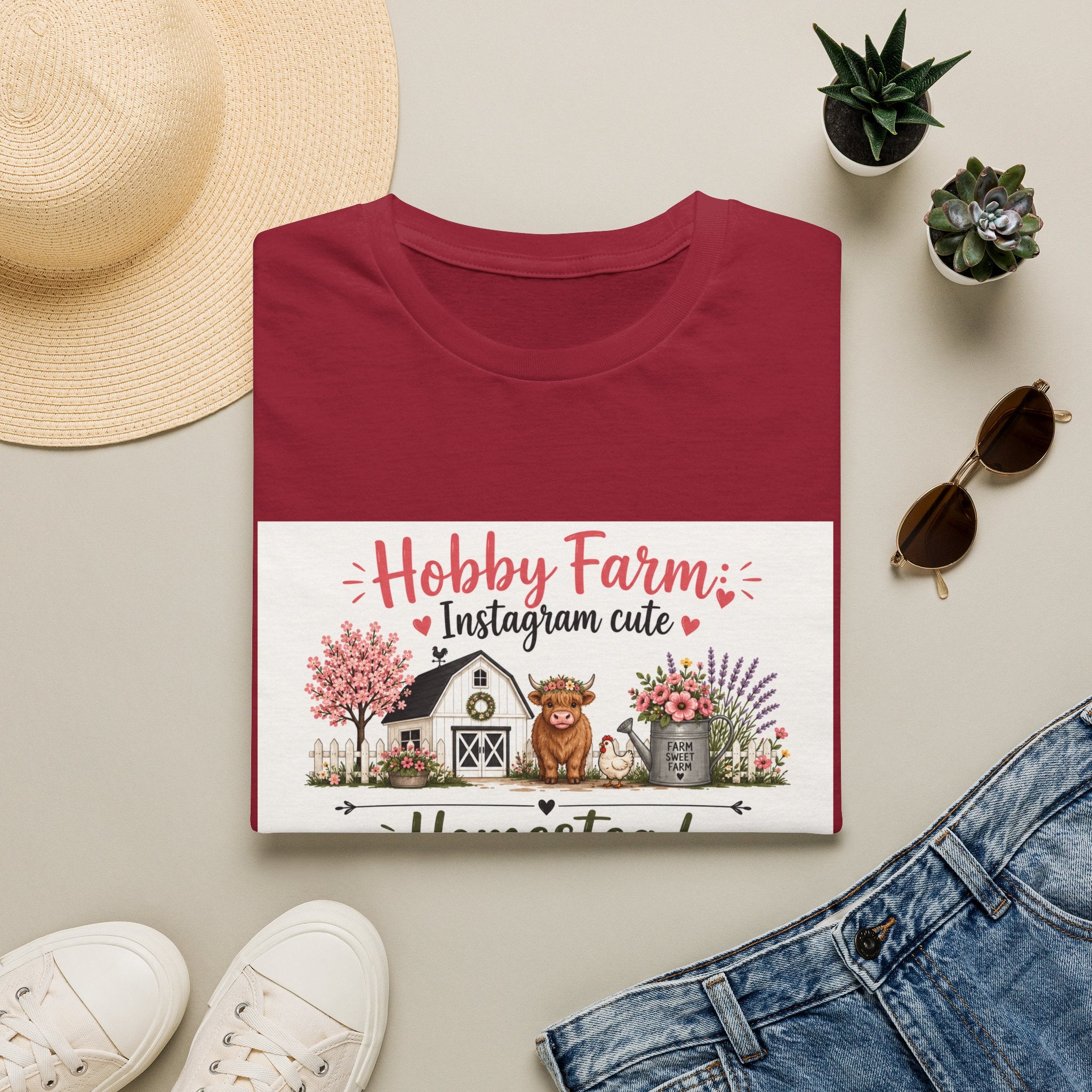 Laundry Smells Like Goats T-Shirt | Hobby Farm/Homestead Collection