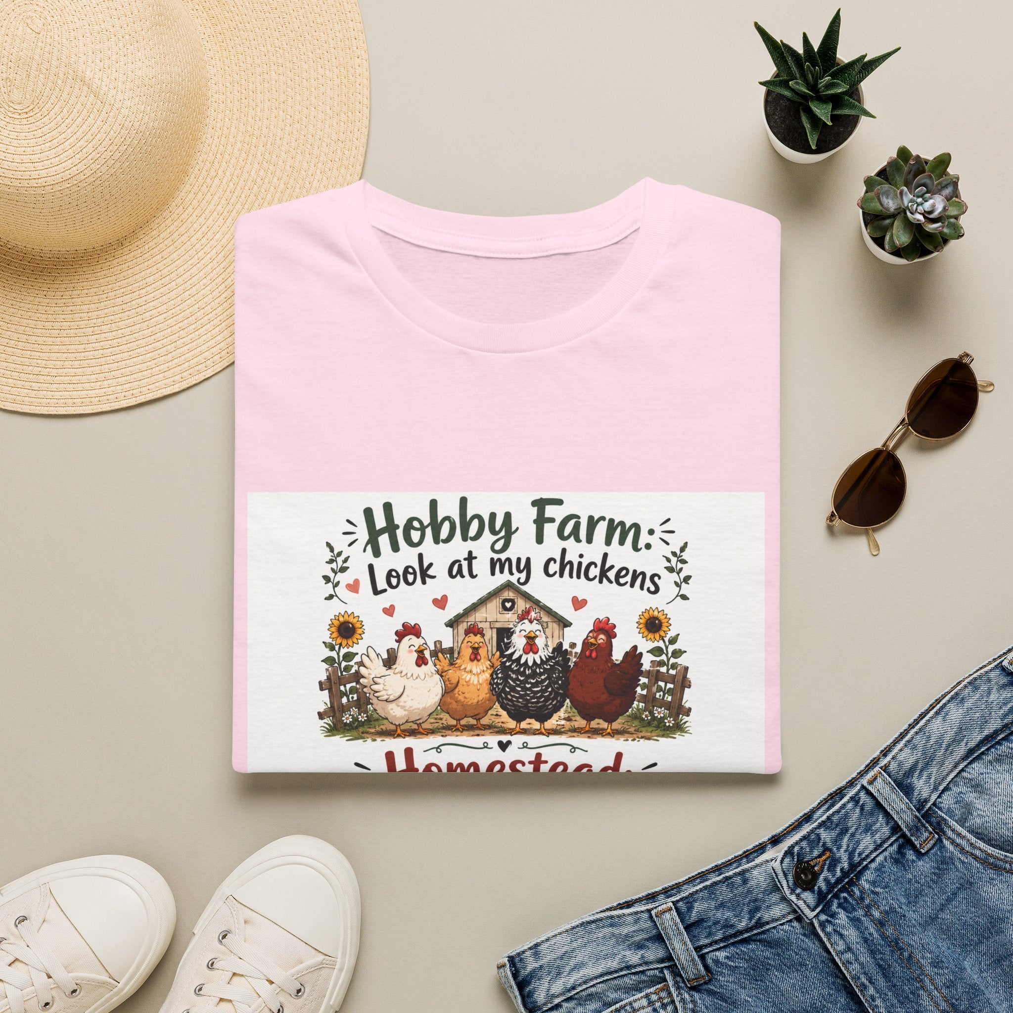 Don’t Ask About the Chickens T-Shirt | Hobby Farm/Homestead Collection