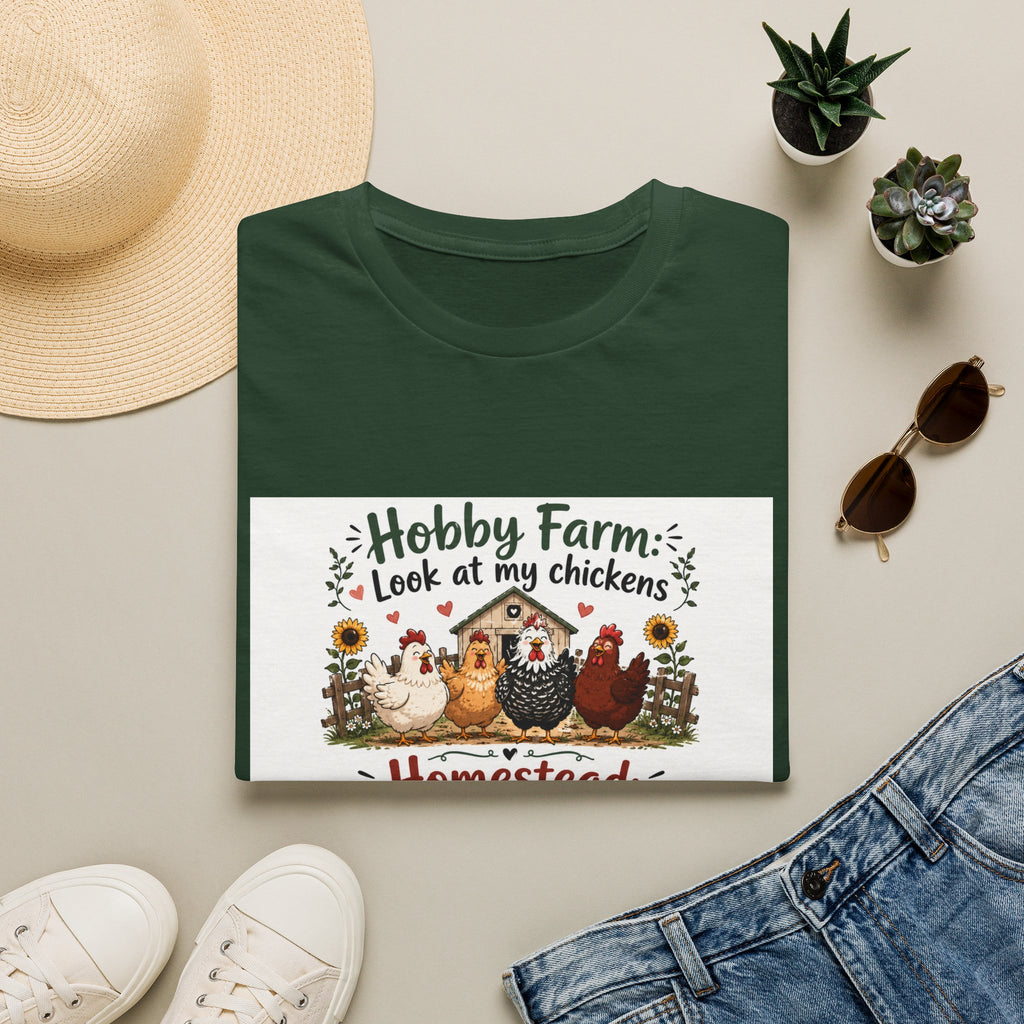 Don’t Ask About the Chickens T-Shirt | Hobby Farm/Homestead Collection