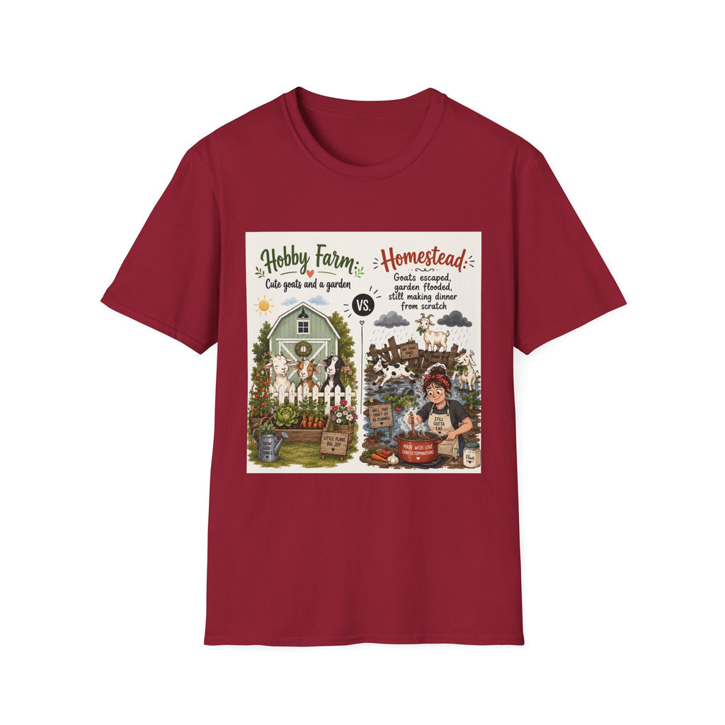 Goats Escaped Again T-Shirt | Hobby Farm/Homestead Collection