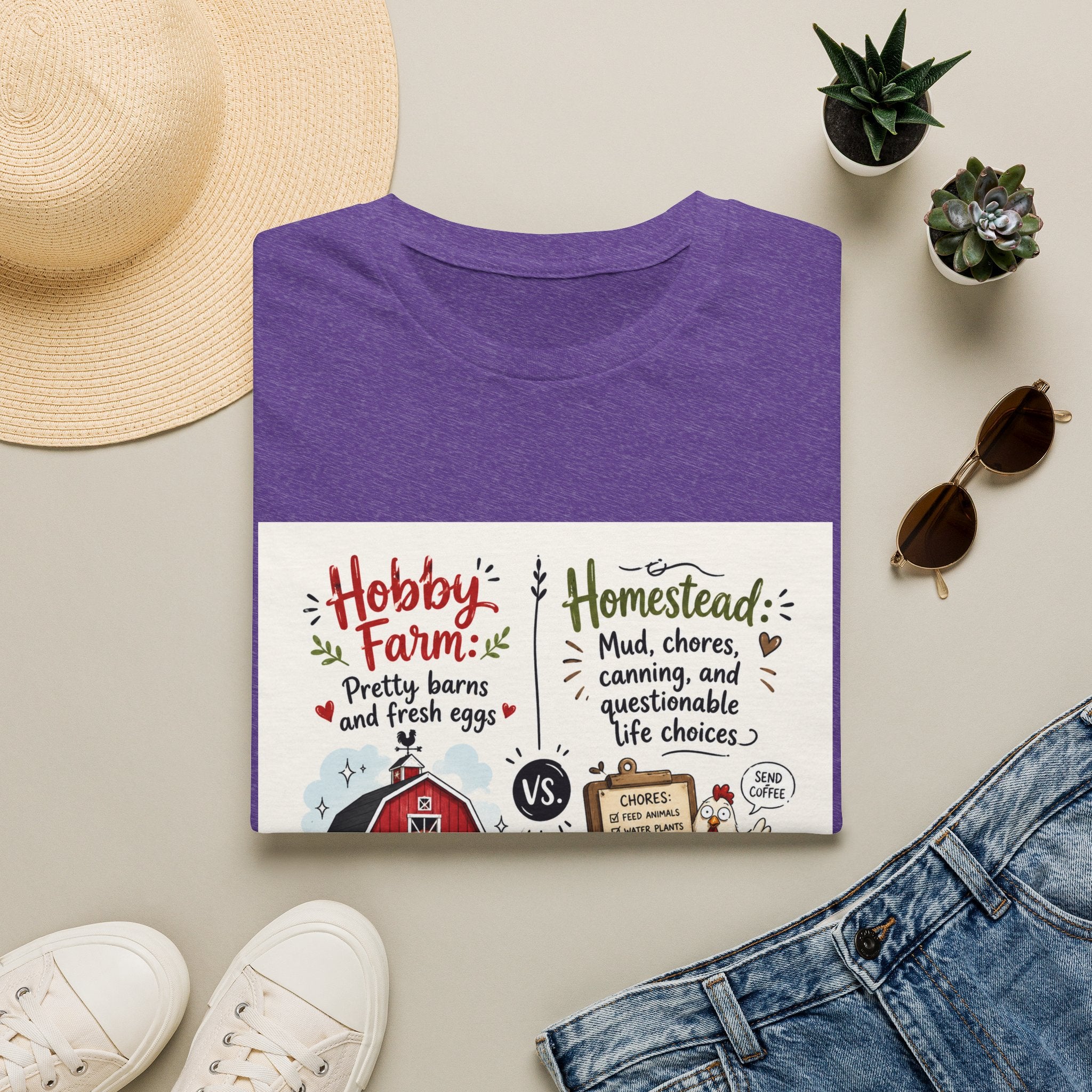 Pretty Barns & Questionable Choices T-Shirt | Hobby Farm/Homestead Collection