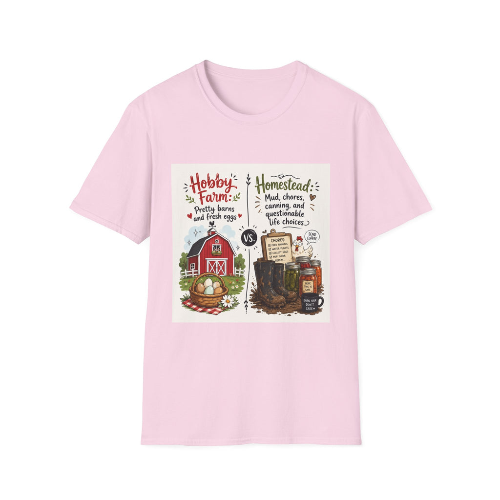 Pretty Barns & Questionable Choices T-Shirt | Hobby Farm/Homestead Collection