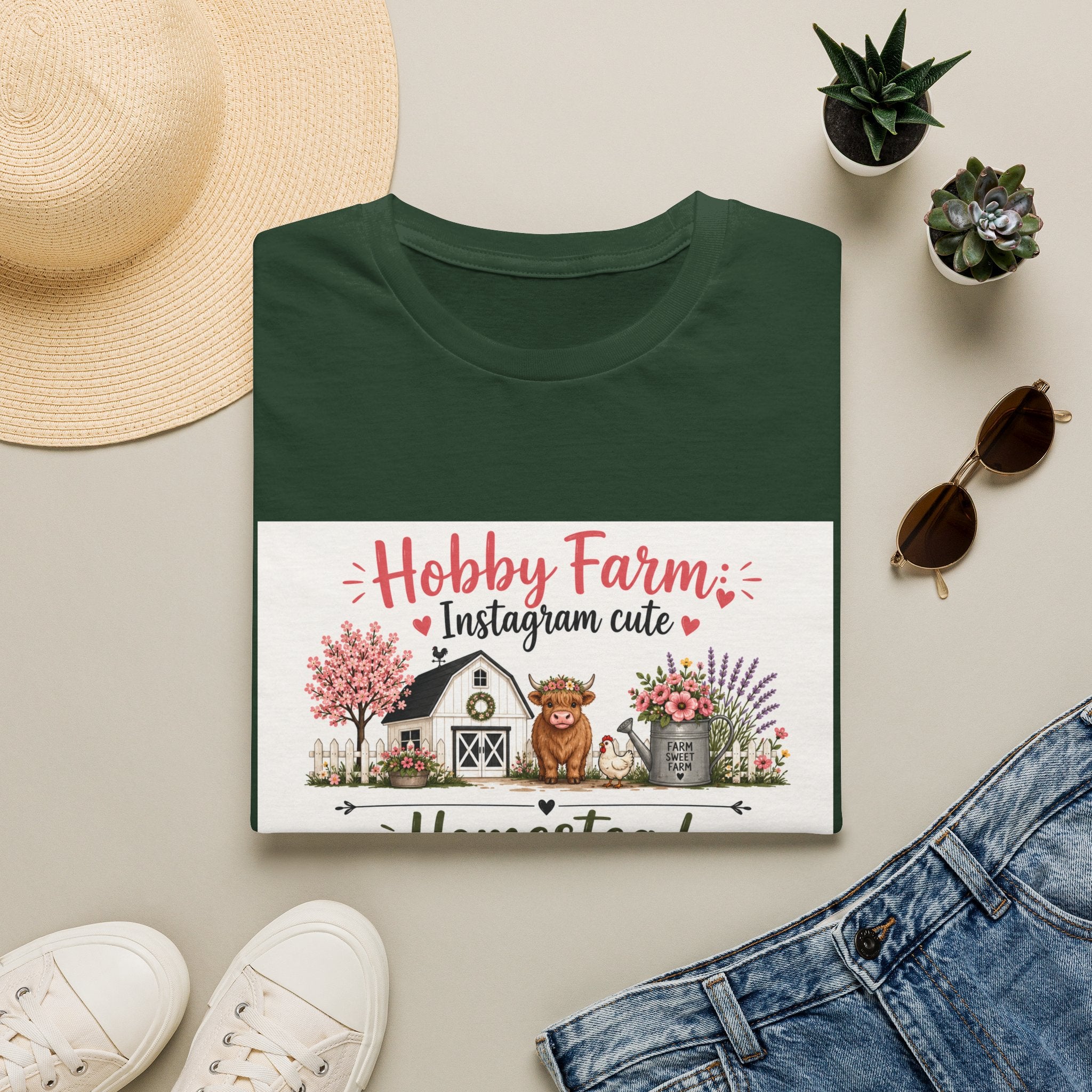Laundry Smells Like Goats T-Shirt | Hobby Farm/Homestead Collection