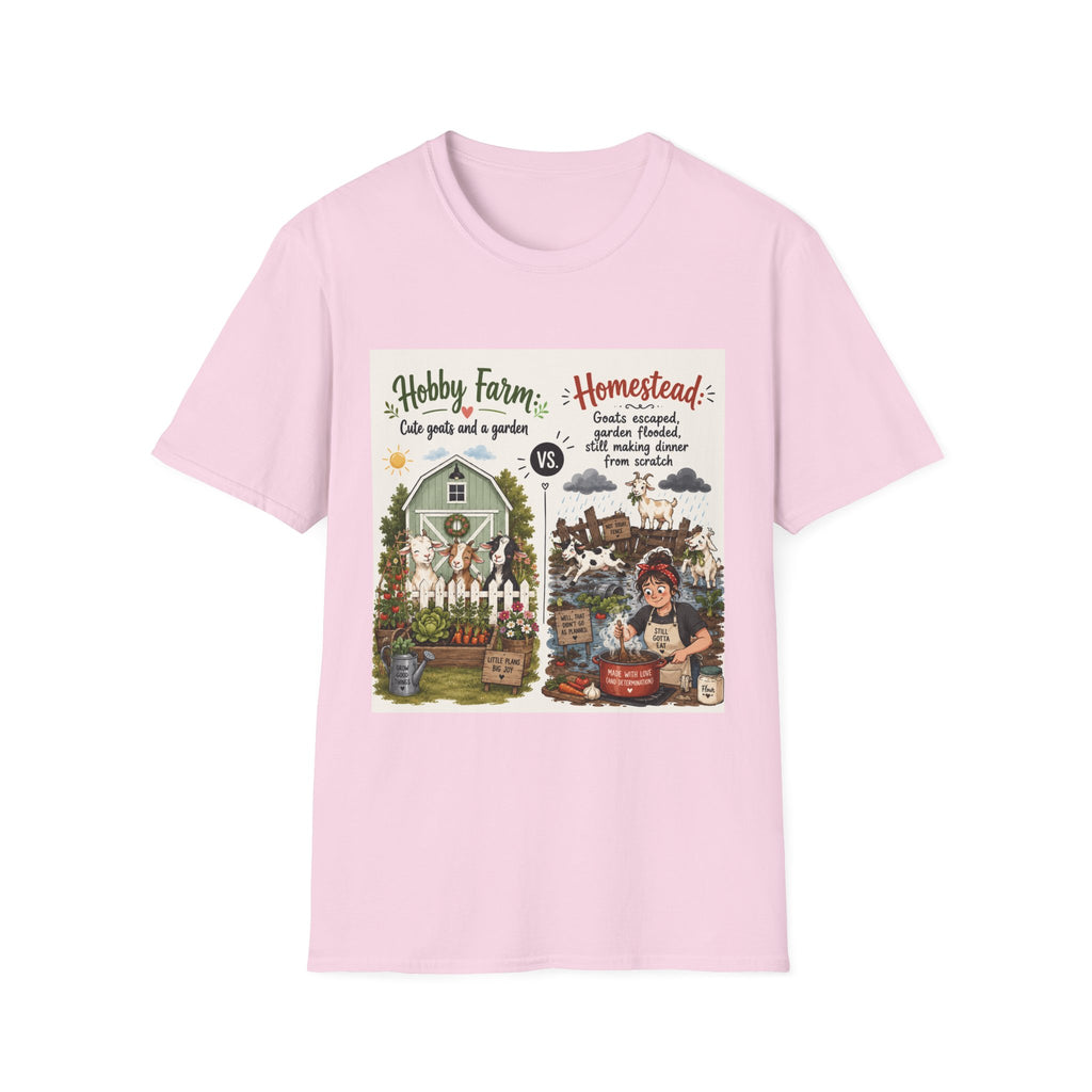 Goats Escaped Again T-Shirt | Hobby Farm/Homestead Collection
