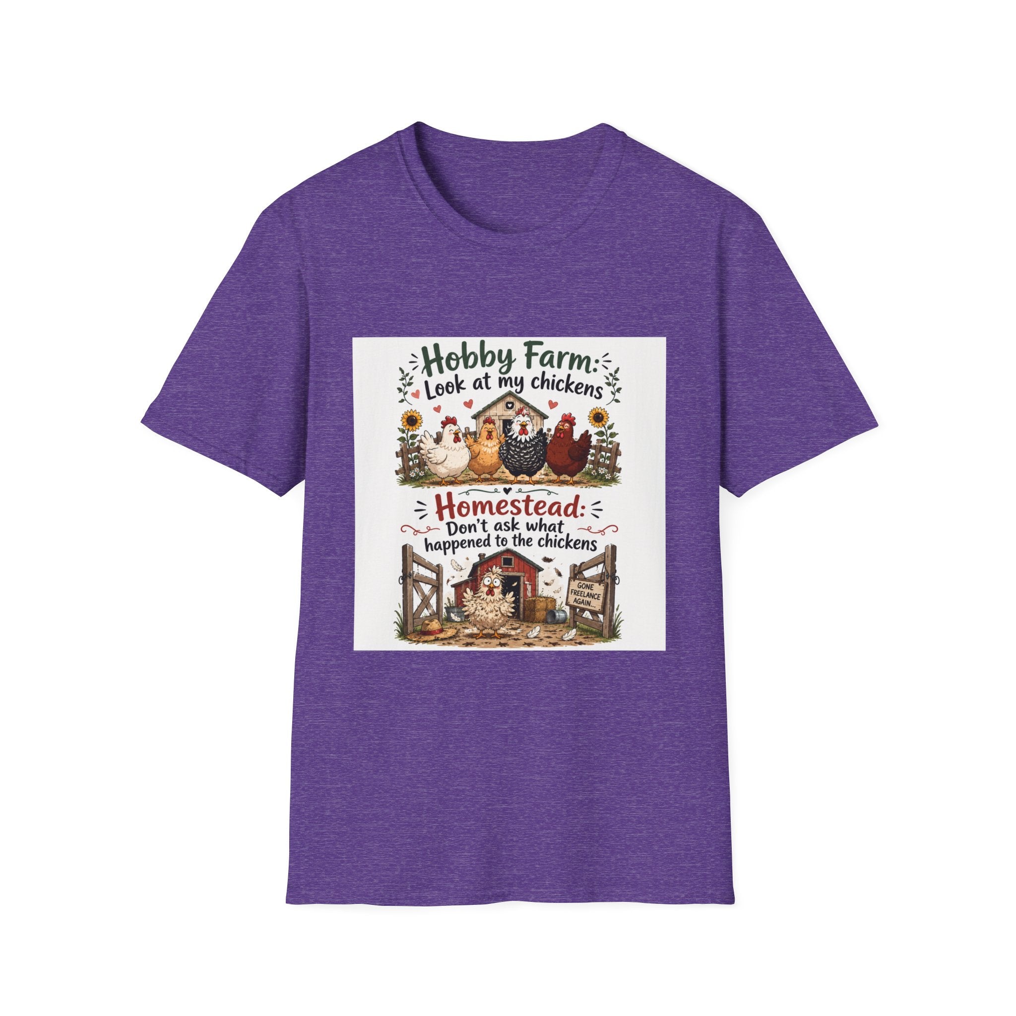Don’t Ask About the Chickens T-Shirt | Hobby Farm/Homestead Collection