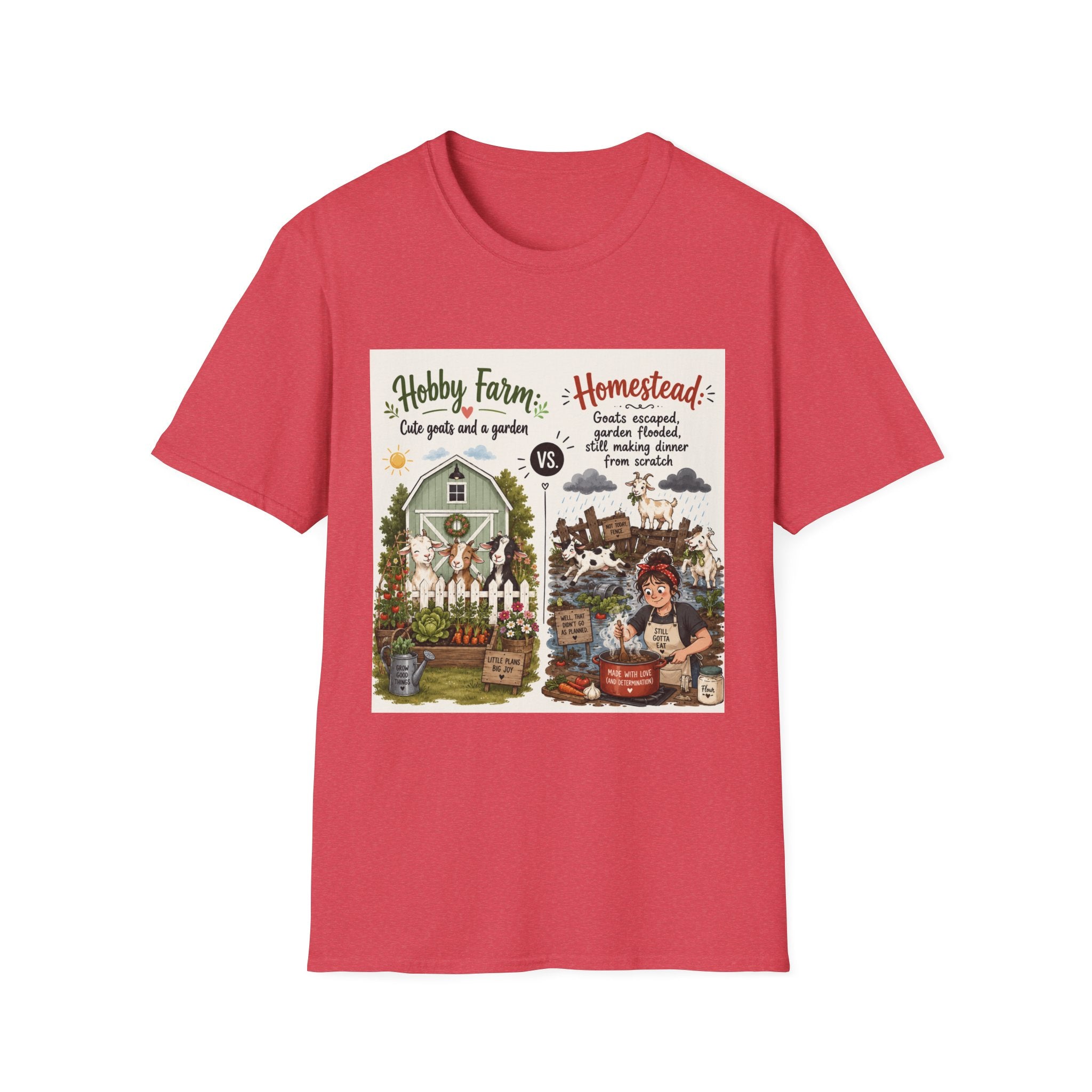 Goats Escaped Again T-Shirt | Hobby Farm/Homestead Collection