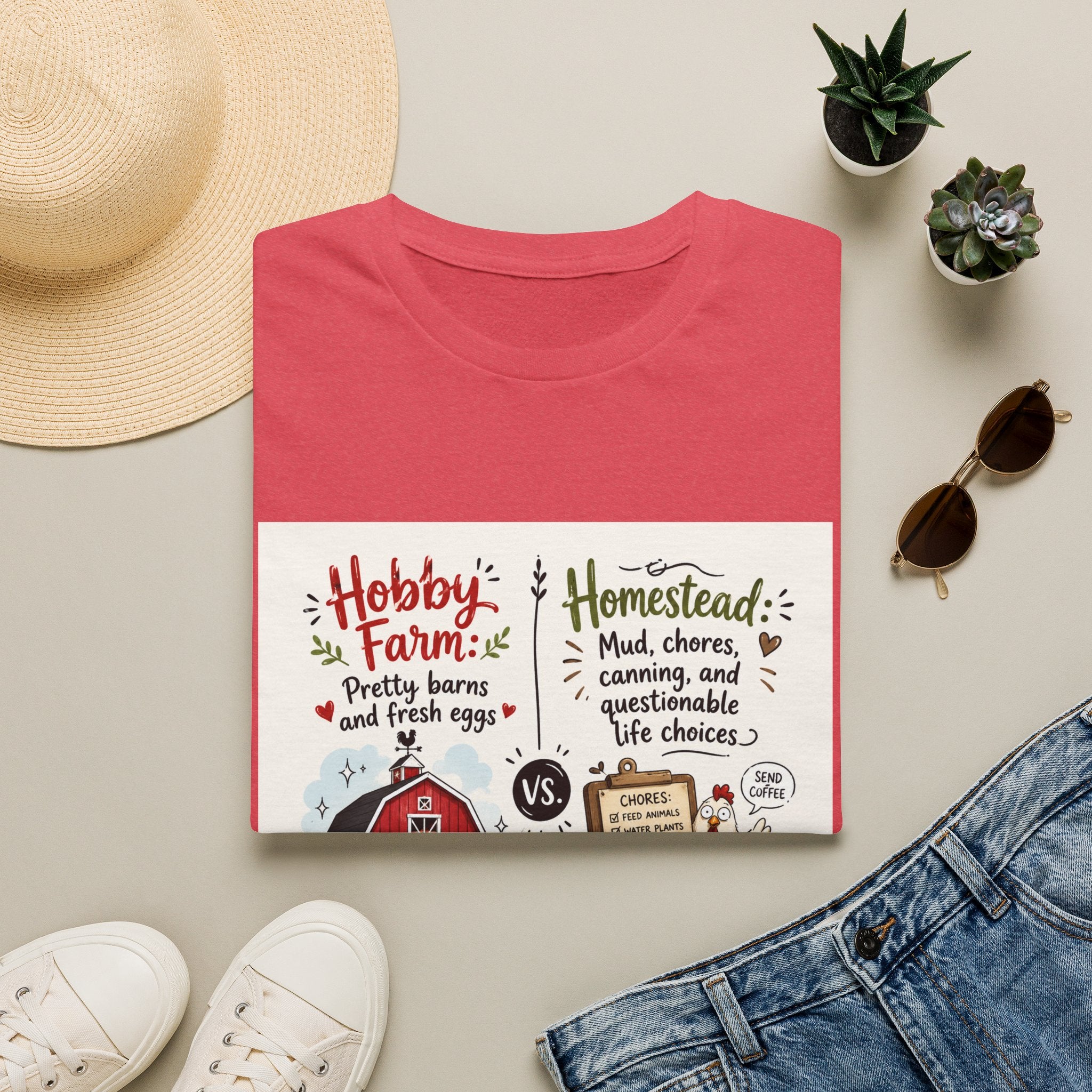 Pretty Barns & Questionable Choices T-Shirt | Hobby Farm/Homestead Collection