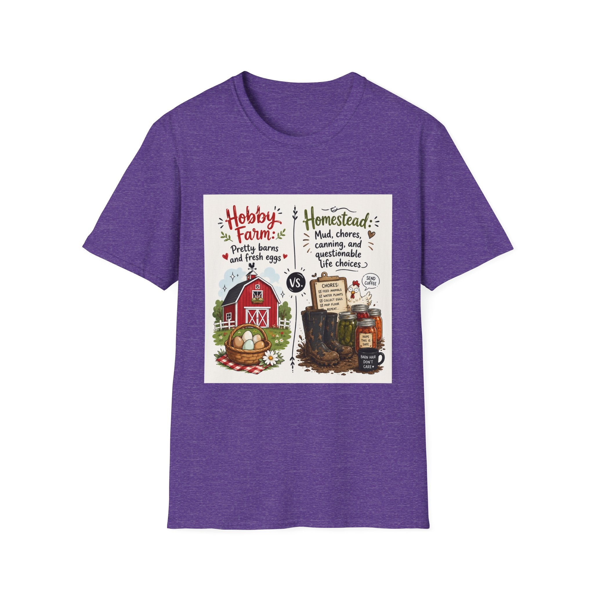 Pretty Barns & Questionable Choices T-Shirt | Hobby Farm/Homestead Collection