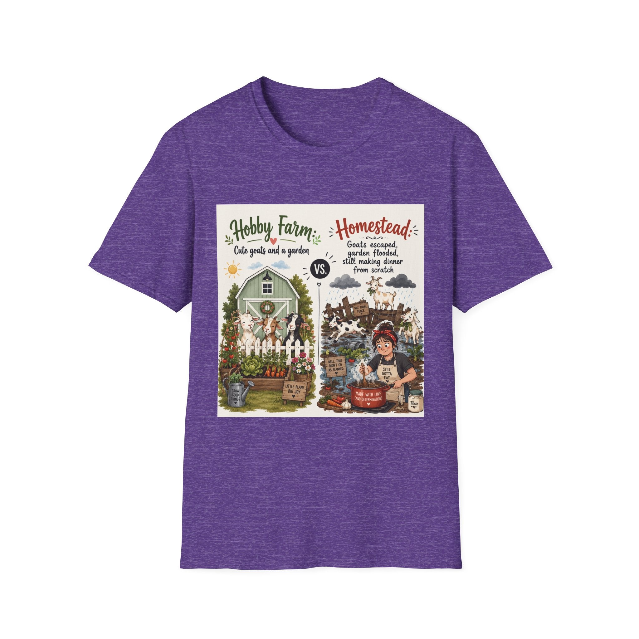 Goats Escaped Again T-Shirt | Hobby Farm/Homestead Collection