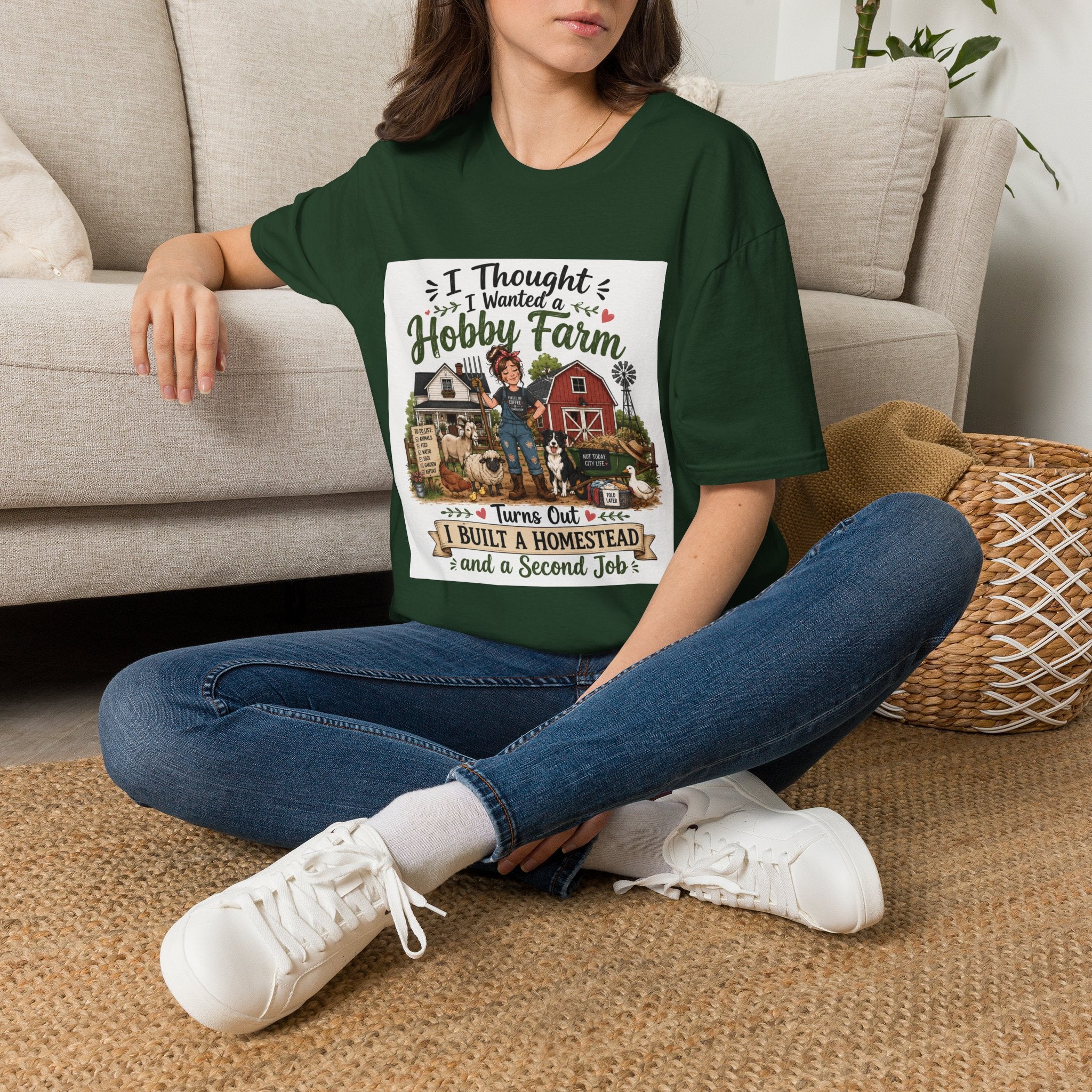 I Thought I Wanted a Hobby Farm T-Shirt - The Hobby Farm/Homestead Collection