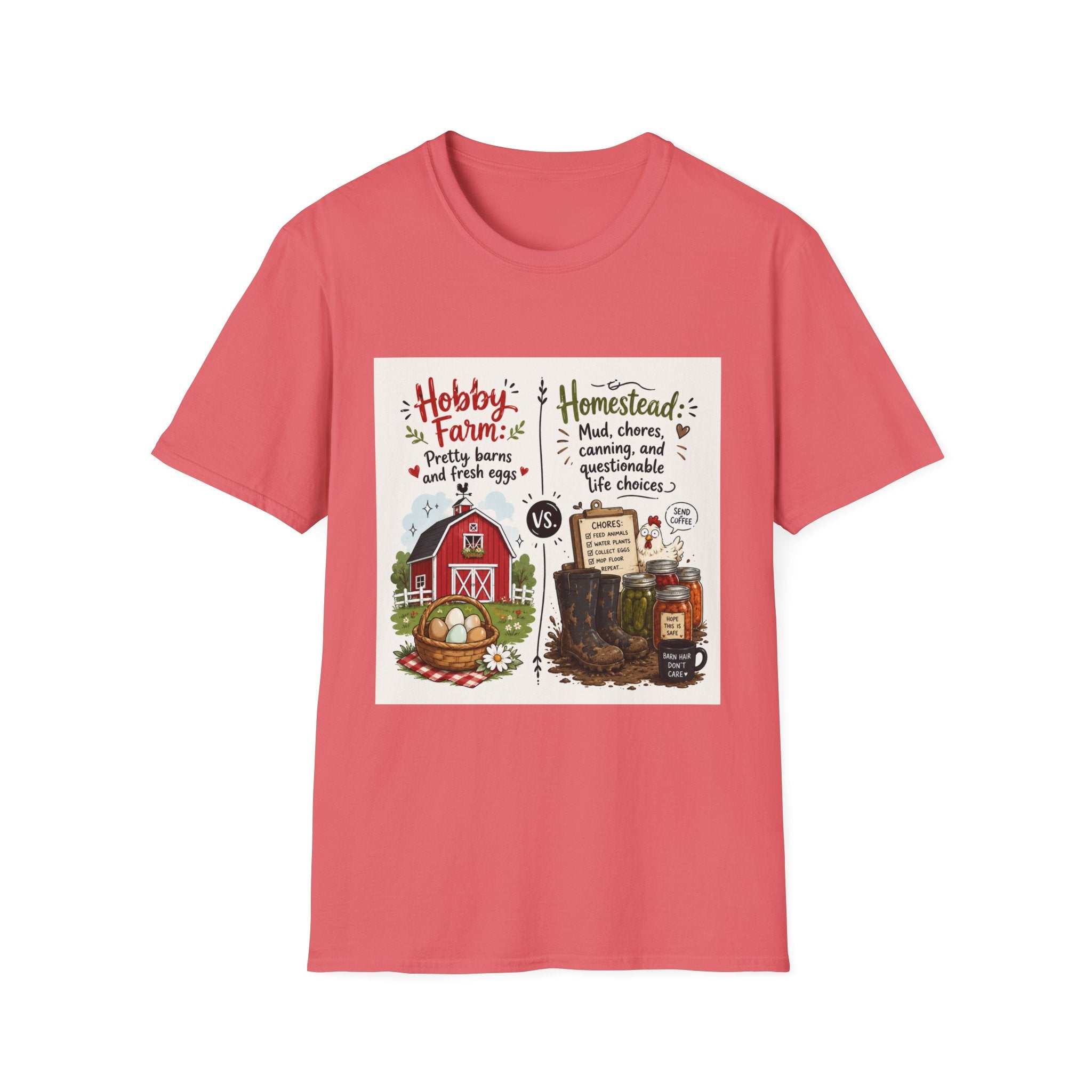 Pretty Barns & Questionable Choices T-Shirt | Hobby Farm/Homestead Collection