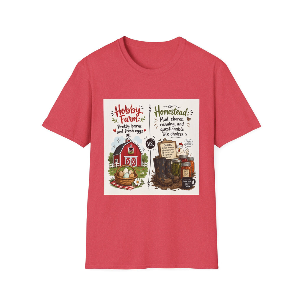 Pretty Barns & Questionable Choices T-Shirt | Hobby Farm/Homestead Collection