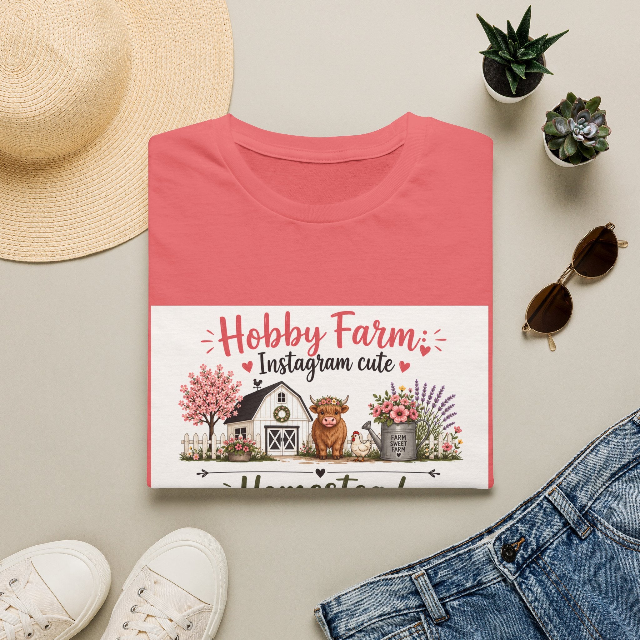 Laundry Smells Like Goats T-Shirt | Hobby Farm/Homestead Collection