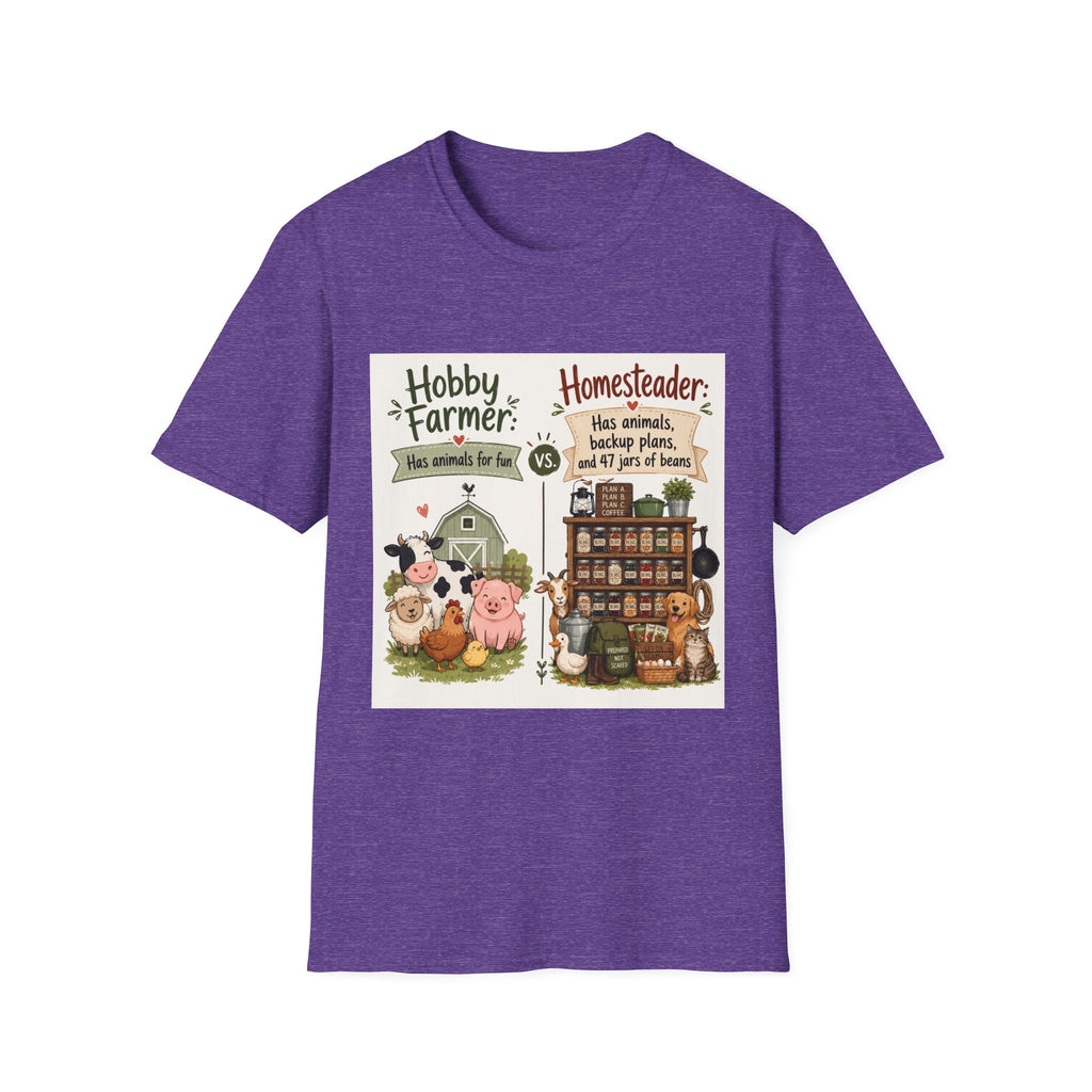 47 Jars of Beans T-Shirt - The Hobby Farm/Homestead Collection
