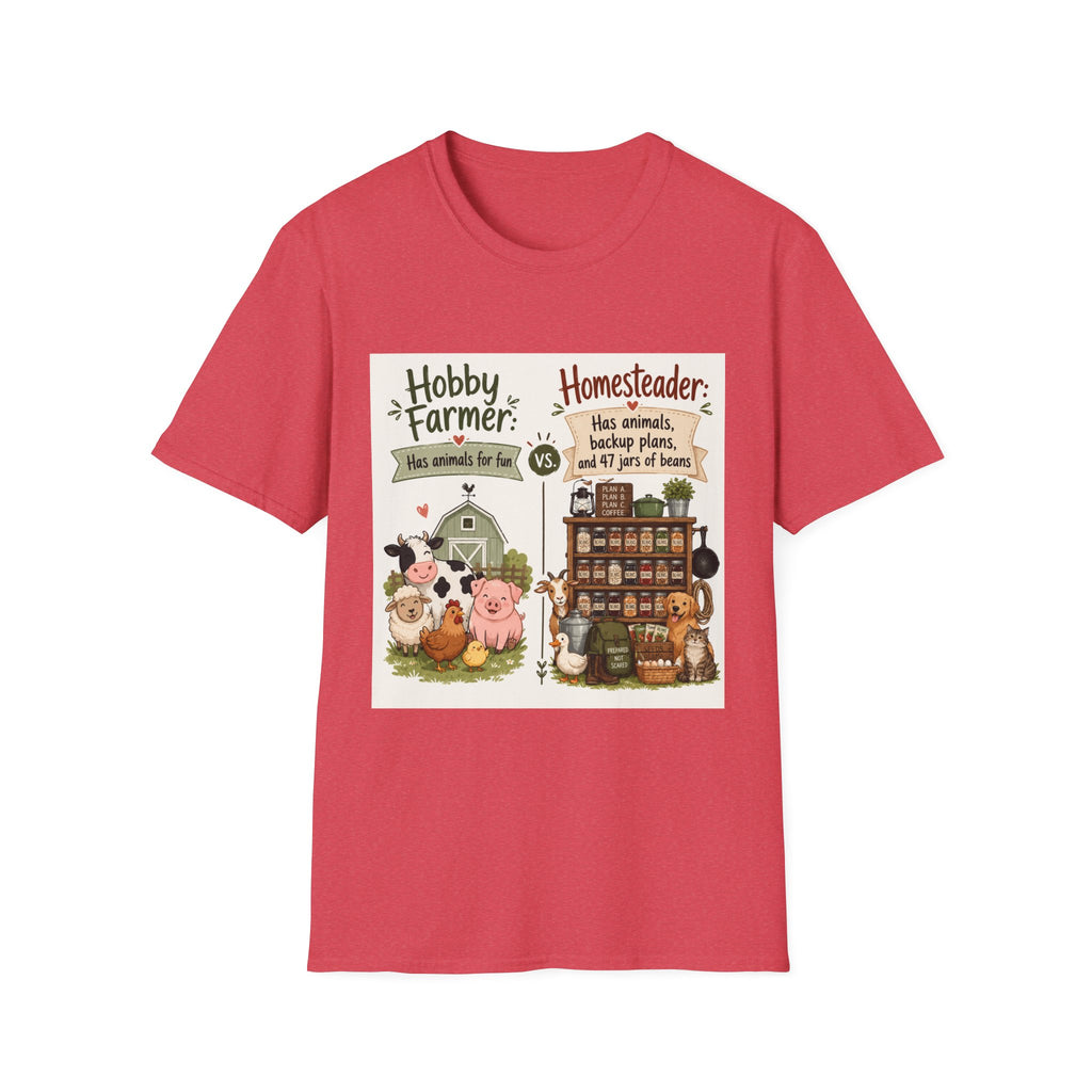 47 Jars of Beans T-Shirt - The Hobby Farm/Homestead Collection